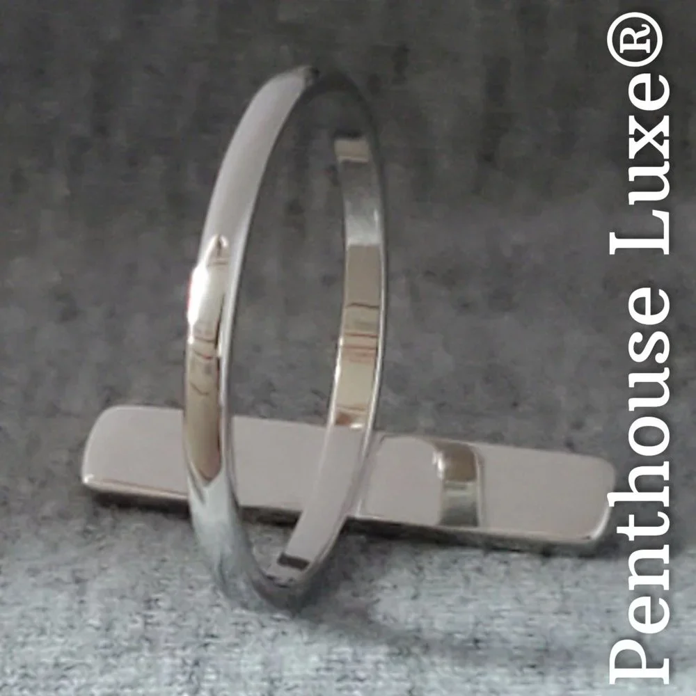 SOLID 925 Sterling Silver Silver Moon Phase Vertical Stacked Ring